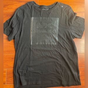 Michael Kors Silver Reflective Logo T-Shirt/New